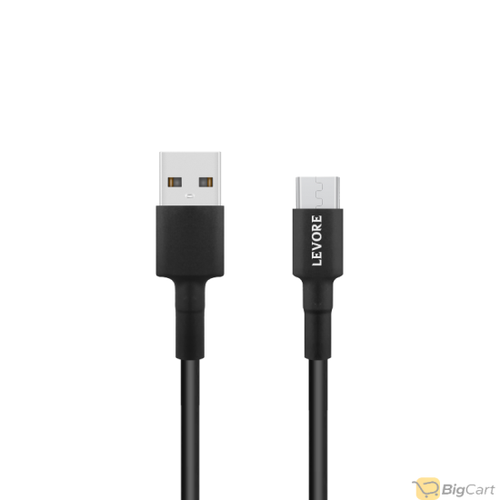 LEVORE Cable PVC Micro USB 1.8m - Black