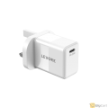 شاحن جداري ليفوري 20 واط منفذ USB-C - أبيض
