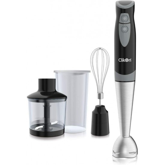 Clikon Multifunction Hand Blender With Bowl, Stick, Whisk And Chopper 350 Watts, CK2162