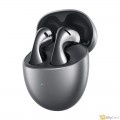 HUAWEI FreeBuds 5 Wireless Earphone TWS Bluetooth Earbuds Seamless Curves for Optimal Fit Ultra Magnetic Driver Hi-Res Certified Super charge and long battery life Apative EQ IP54 Silver