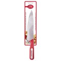 Betty Crocker Stainless Steel Chef Knife (20.5CM) Red