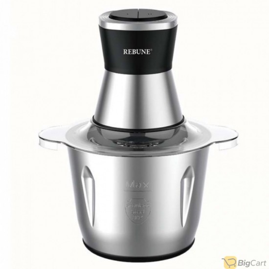 Meat and vegetable chopper from Rebune black color model RE-2-100