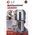 DLC Stainless Steel - Muddler & Crushes Tools, Multi functional Grinder, 2880W, 500G Capacity, DLC-37507