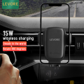 Levore 15W Magnetic Wireless Car Charger Holder Fast Charging - Black