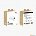 Levore Wall Charger 38W PD and USB-A Port- White