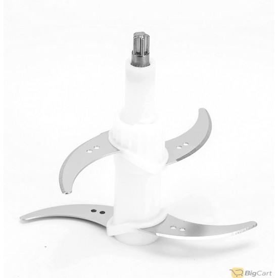 ARROW 2 Litre Glass Bowl 3 in 1 Copping, Slicing And Shredding Chopper 300W With Stainless Steel Double Blade, RO-FPW02L3