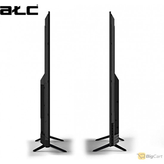 ATC 55 Inch TV Smart 4K UHD LED TV Black - E-LD-55UHD