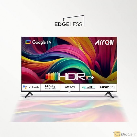 Arrow 75-inch LED TV, 4K UHD HDR, supports Google TV, RO-75LEG