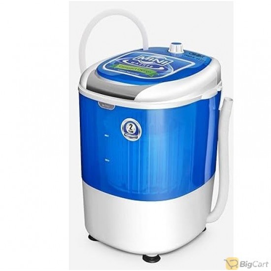 Clikon 2.5 kg Top Load Washing Machine with Powerful Motor| Model No CK607-N with 2 Years Warranty