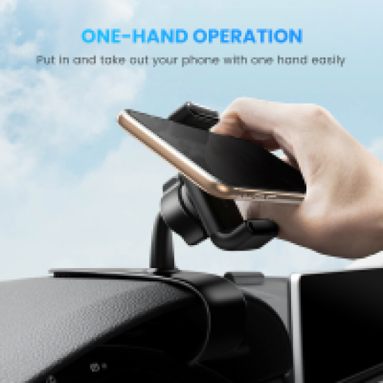 Ugreen Phone Holder for Car Dashboard - Black
