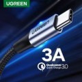 Ugreen USB-C Male to USB 2.0 Male Cable Aluminum Braid 3m - Space Gray