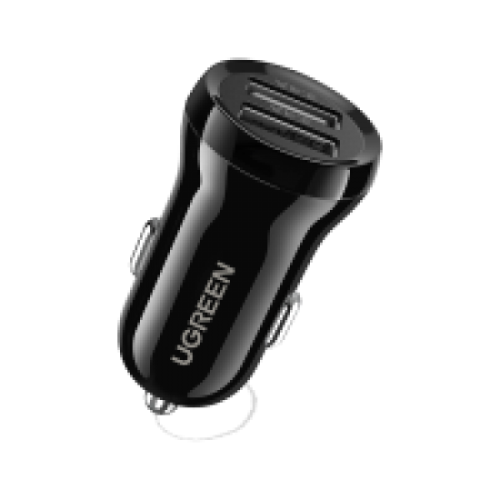 Ugreen Dual USB Car Charger 24W - Black