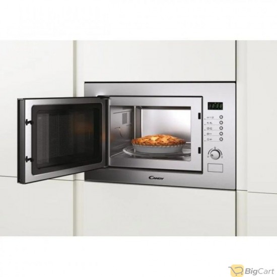 Candy Built-in Cupboard Microwave Grill Function 25L Stainless Steel MIC25GDFX-6-KSA