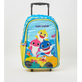 Back to school set bag  Baby Shark 25 items ( 18 Trolley Lunch Bag Pencil Case Color Set Name Labels Stationery Set, Water Bottle Lunch Box )