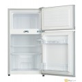 Justinghouse Double Door Refrigerator, 2.8 Feet Capacity - Silver JSRF-89D