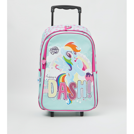 Back to school set bag My Little Pony 12 items  (18 Trolley Lunch Bag Pencil Case Stationery Set Water Bottle Lunch Box)