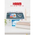  HAAM Twin Tub Washing Machine, 12 Kg, White - HWM12000-21N