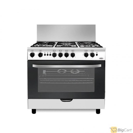 Ham oven, 5 burners, 60*90 steel, full safety, HM90GF-20