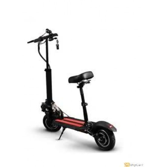 ٍScooter for Adult Foldable Speedy with LED Light and 50 Km Mileage 800Watts Full Foldable 48V 10Ah Improved (1000wh) 50Km Speed Include Anti-Theft ES001-B