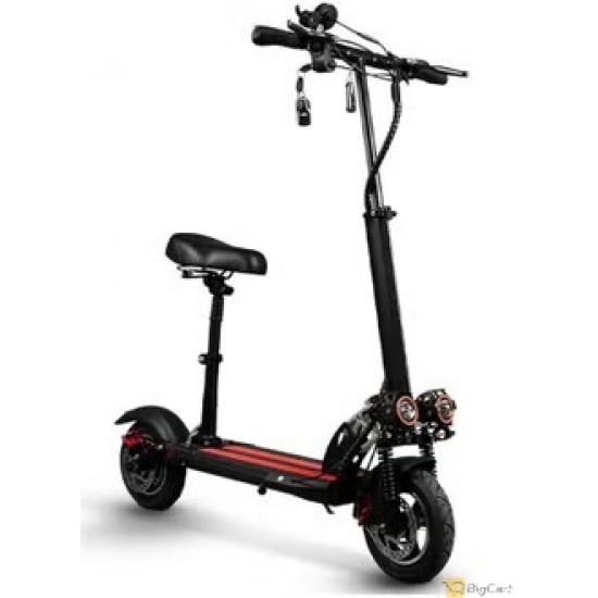 ٍScooter for Adult Foldable Speedy with LED Light and 50 Km Mileage 800Watts Full Foldable 48V 10Ah Improved (1000wh) 50Km Speed Include Anti-Theft ES001-B