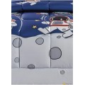 Elevate Kids' Bedrooms with our Reversible Cartoons Printed 3-Piece Comforter Set BKJH-10