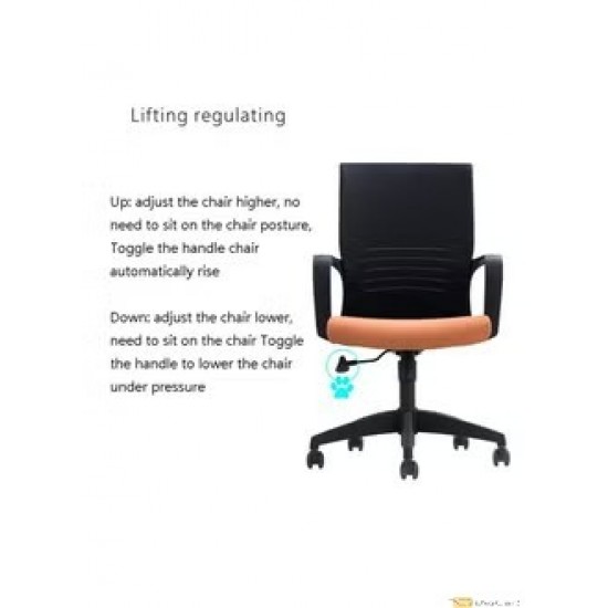 Comfortable and functional backrest office swivel chair for your workspace