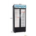 Justing House 518L Double Door Display Refrigerator - JSSW-599