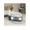 3-in-1 Baby Bed with Mosquito Net and Wheels – Comfortable and Versatile Baby Bed – HB400G