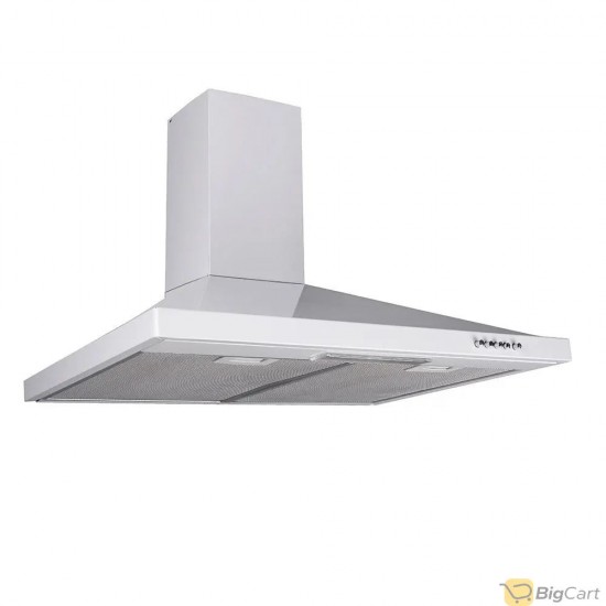 Comtel 60cm Silver Kitchen Hood - DP6-X