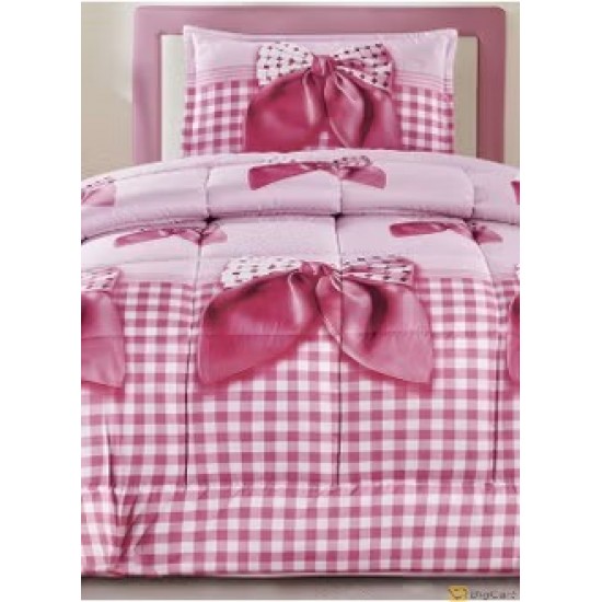 Elevate Kids' Bedrooms with our Reversible Cartoons Printed 3-Piece Comforter Set BKJH-04