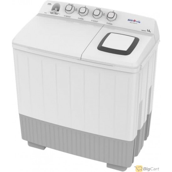 Techno Best Twin Tub Top Load Washing Machine 14 kg - White - BWS-014