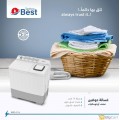 Techno Best Twin Tub Top Load Washing Machine 14 kg - White - BWS-014