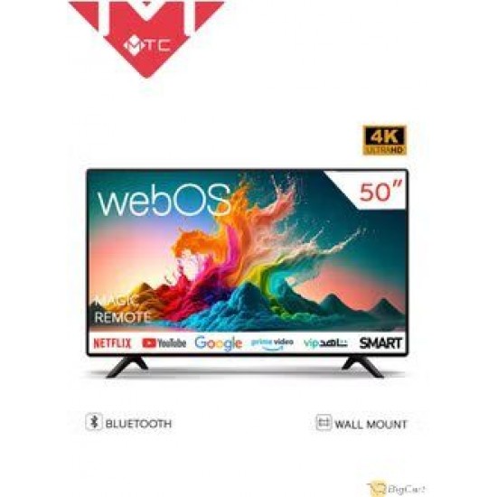 شاشة 50MTC بوصة Webos سمارت MTC4KD50SWOS-UHD-4K