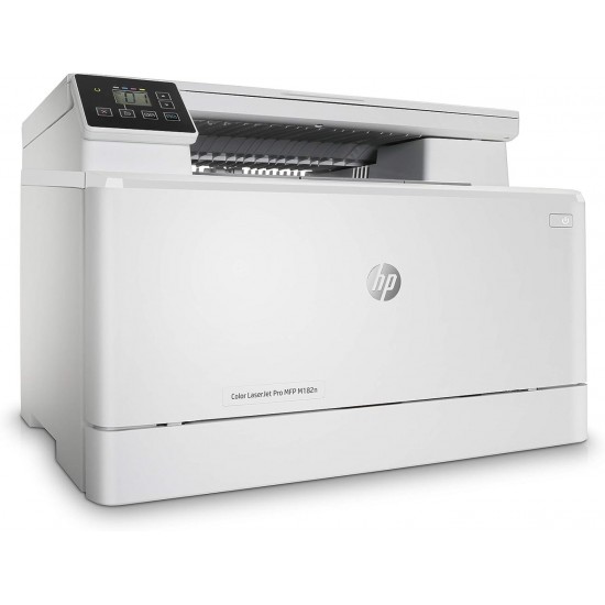 طابعة HP Color LaserJet Pro MFP M182n‎ متعددة المهام بالألوان للطباعة والنسخ والمسح الضوئي