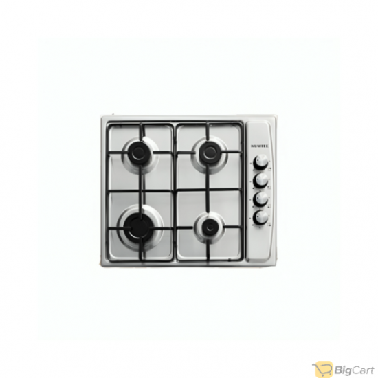 Comtel Built-in Gas Hob 60 * 60 cm - 4 Eyes - Steel (Turkish) Model M6-40BF