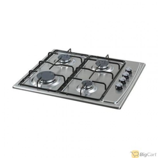 Comtel Built-in Gas Hob 60 * 60 cm - 4 Eyes - Steel (Turkish) Model M6-40BF