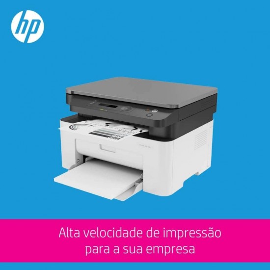 HP Laser MFP 135W Print Copy Scan WIFI Multi-Functional All in One Office Printer 4ZB82A  White