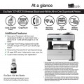 Epson Ecotank M3170 Mono Print Scan Copy Fax Wi-Fi Tank Printer