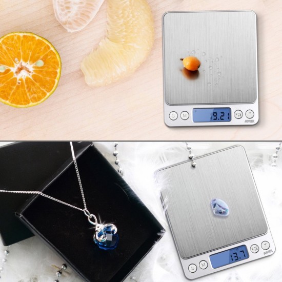 Upgraded Mini Kitchen Scale High Accuracy Mini Electronic Scale Pocket Scale with LCD Display