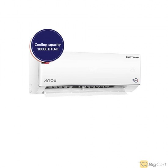 Aro Split Air Conditioner 18000 BTU - Cool Only Smart White - RO-18SHC -S