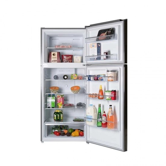 General Supreme Refrigerator Top mount 2 doors (408 Ltrs, 14.4 Cu.Ft) Inverter Steel GS52MSSI
