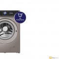 8/5 kg Front Load Washer and Dryer with 18 Programs, Silver Inverter Motor, 1400 RPM, from ARO - RO-09FWDTS