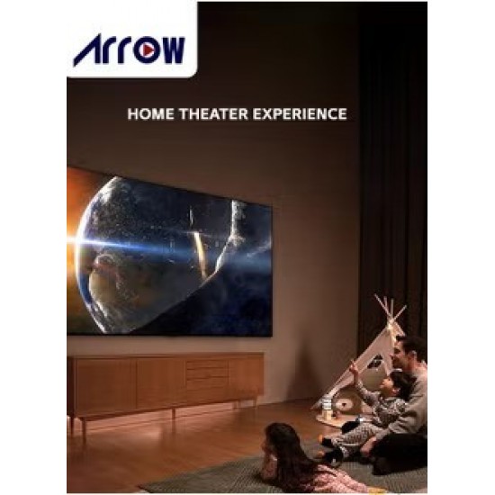 Arrqw 55 Inch 4K UHD Smart LED TV RO-55LPS