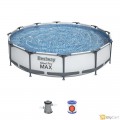 Bestway Steel Pro Frame Pool Set( Filter Pump) 366X76Cm-26-56416