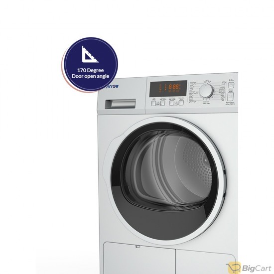 8kg Aro Condenser Dryer with Energy Saving - RO-08GDHS