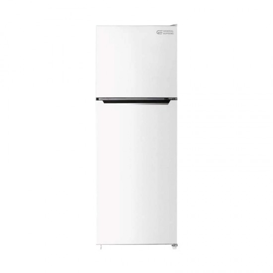 General Supreme Double Door Refrigerator with Top Freezer 8.9Dm 252L White GS33M