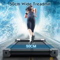 BODY BUILDER TREADMILL REMOTE CONTROL LOW NOISE DAMPING MULTIFUNCTION TREADMILL, W/ REMOTE CONTROL HIGH-DEFINITION LED DISPLAY FOR INDOOR FITNESS-38-33-1194 White