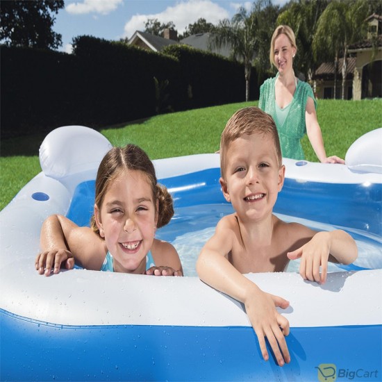 Bestway Family Fun Pool 213X207X69Cm -26-54153