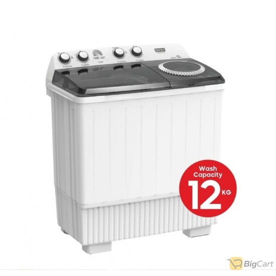 General Goldie twin tub washing machine 12 kg GGWMTT12WB