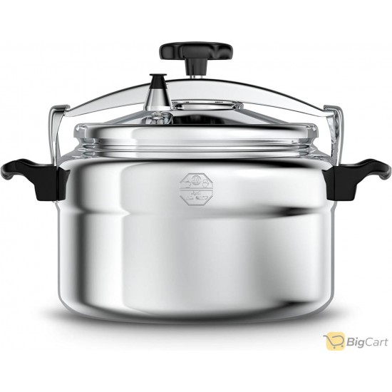 Saif Aluminum Pressure Cooker 7L Silver - 7L